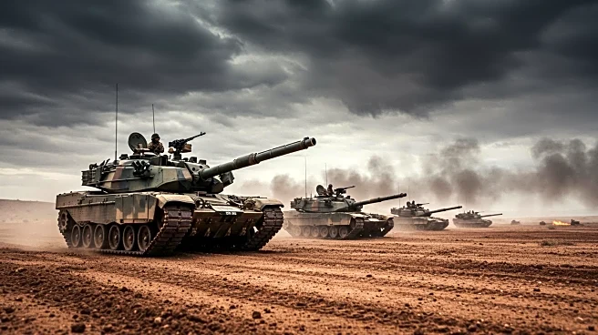Allied Forces Initiate Ground Operation in Kuwait During Gulf War