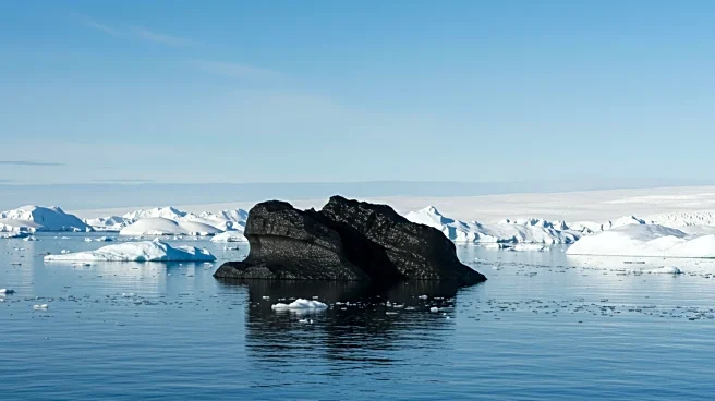 Fisherman Discovers Black Iceberg, Sparking Scientific Debate