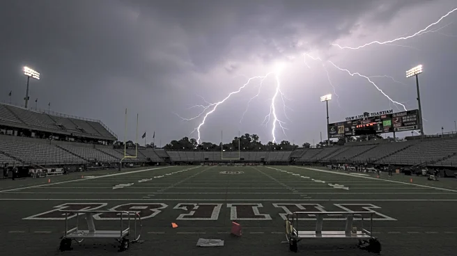 Lightning Forces Abandonment of UC Davis vs Mercer Football Game
