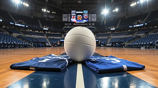 Penn State Volleyball Team Prepares for Match Against Kansas at AVCA First Serve
