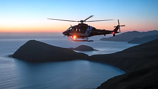 Emergency Services Respond to Helicopter Crash on Isle of Wight