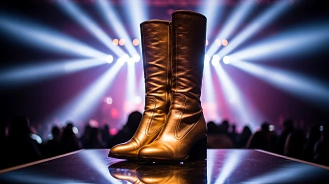 Latto Showcases Versace's Iconic Boots at Atlanta Concert