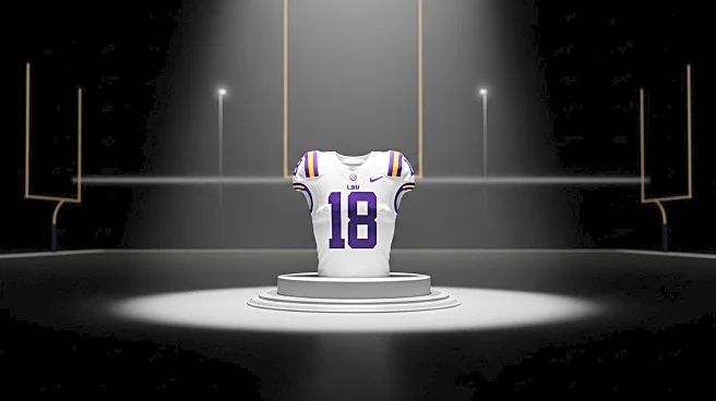 LSU Awards Garrett Nussmeier No. 18 Jersey for Leadership