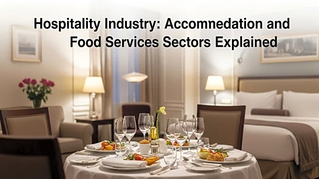 Hospitality Industry: Accommodation and Food Services Sectors Explained