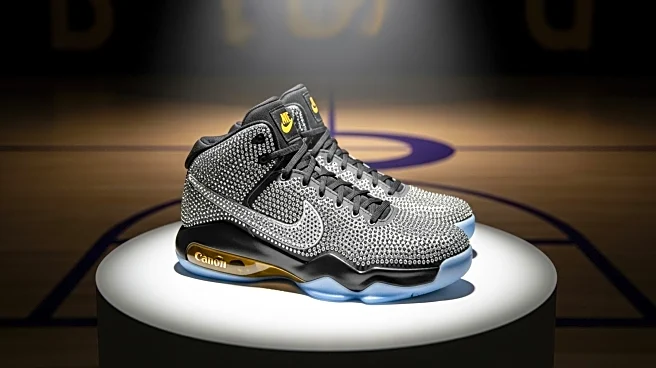Vanessa Bryant Showcases Custom Diamond Kobe Sneakers at Mamba League Event