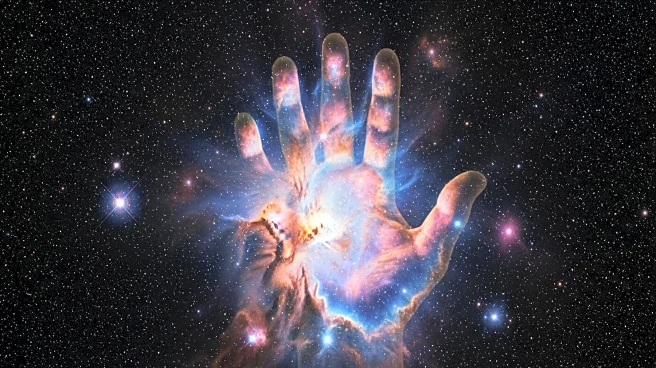 NASA's Chandra Observatory Reveals Hand-Shaped Nebula from Supernova Blast