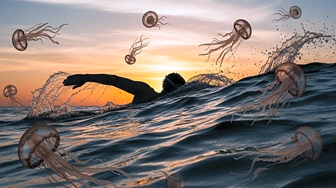 American Swimmer Maya Merhige Endures Jellyfish Stings During Cook Strait Swim