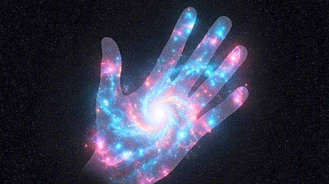 Supernova Blast Sculpts 'Hand-Shaped' Nebula in the Cosmos