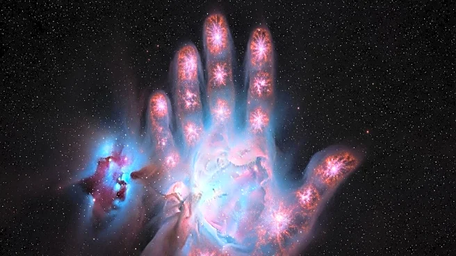Dead Star Reveals 'Hand of God' Nebula Through Magnetic Fields