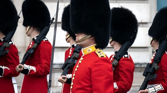 Ukraine's Naval Band Joins Scots Guards for Joint Performance at Buckingham Palace