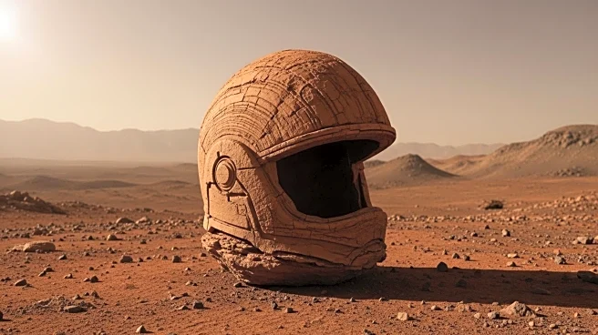 NASA's Perseverance Rover Uncovers Helmet-Shaped Rock on Mars, Offering Geological Insights