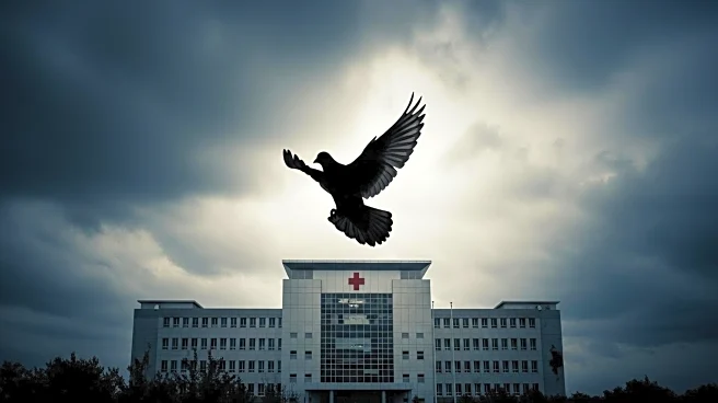 Global Media Scrutinizes Israeli Strikes on Gaza Hospital Amid Civilian Casualties