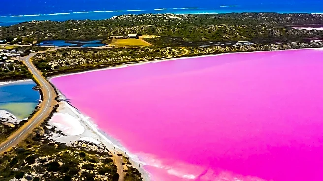 UK Man Discovers Neon Pink Lake, Natural Causes Confirmed