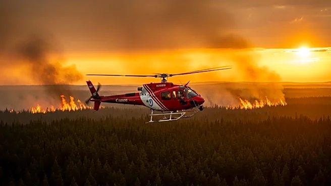French Helicopter Crew Survives Crash During Wildfire Efforts