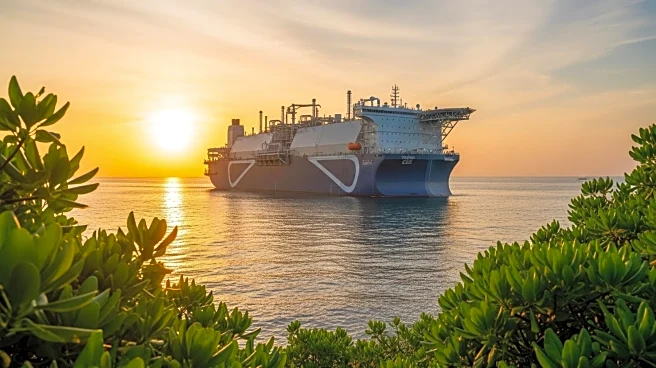 Eni's Nguya FLNG Unit Prepares for Congo LNG Project, Enhancing Energy Production