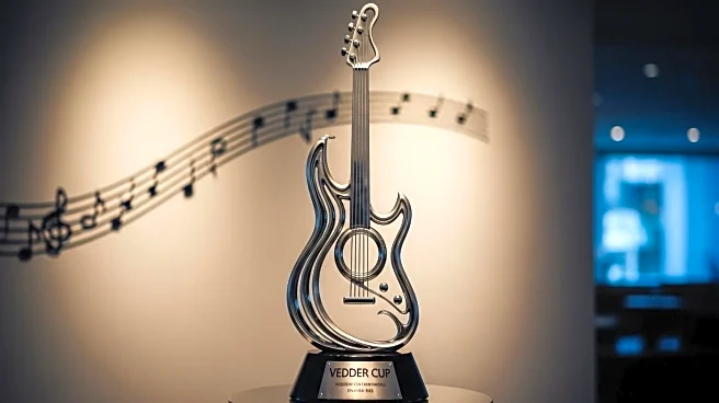 Eddie Vedder Introduces MLB's Vedder Cup Trophy with Unique Guitar Design