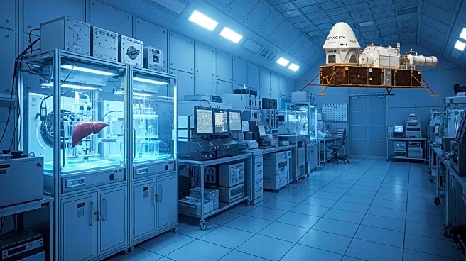 NASA Crew Initiates Liver Tissue Research and Prepares for SpaceX Dragon Reboost