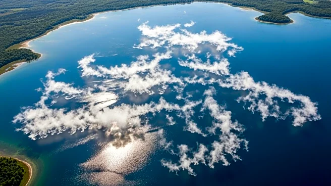 NASA Captures Rare Milky Plumes in Lake Van from Space