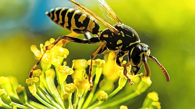 Wildlife Photographer Captures Potter Wasp 'Riding a Broomstick' in Acclaimed Image