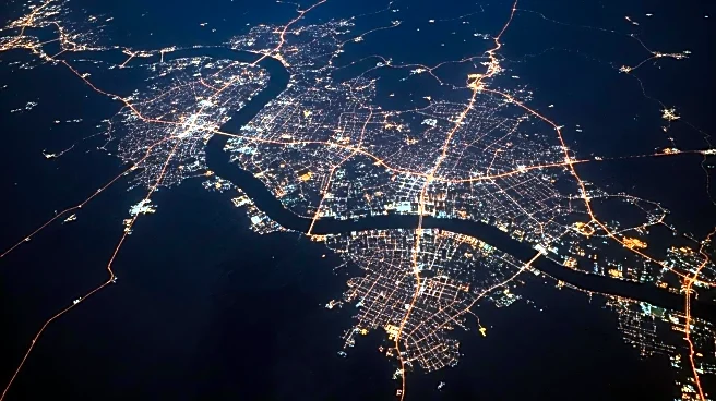 ISS Astronaut Captures Nile River's Nighttime Glow, Highlighting Urban Development