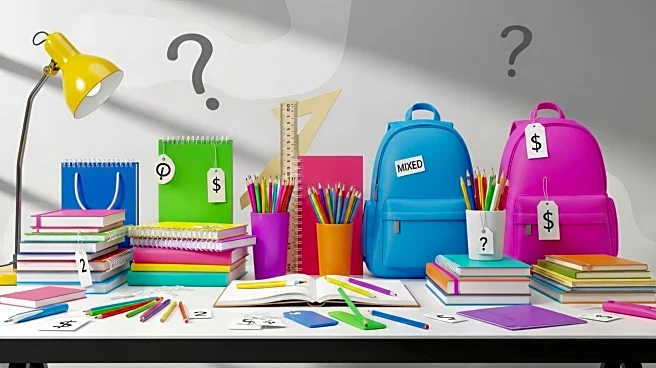 Back-to-School Shopping Faces Mixed Pricing Amid Tariff Uncertainty
