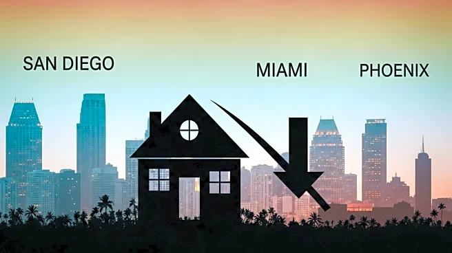 Home Values Decline in San Diego, Miami, and Phoenix Amid Regional Housing Market Weakness