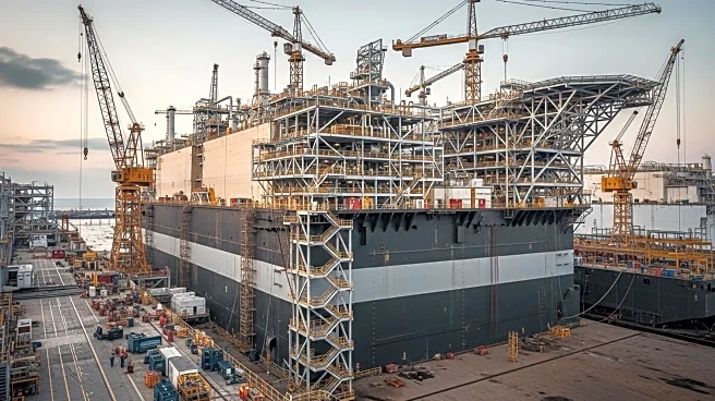 Drydocks World Secures Contract for World's Largest FLNG Installation, Impacting U.S. Gas Exports