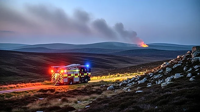 North Yorkshire Firefighters Face Exploding WWII Ordnance Amid Moorland Blaze