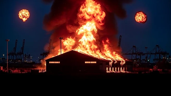 Hamburg Warehouse Fire Causes Explosions and Injuries, Disrupts Port Operations