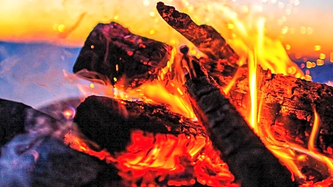 Essex County Fire and Rescue Service Extinguishes Out-of-Control Bonfire in Brightlingsea