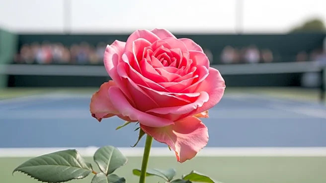 Naomi Osaka Debuts Rose-Themed Outfit at US Open, Captivates Audience with Unique Style
