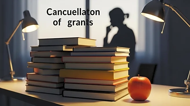 Trump Administration Cancels Education Grants, Raising Concerns Among Educators