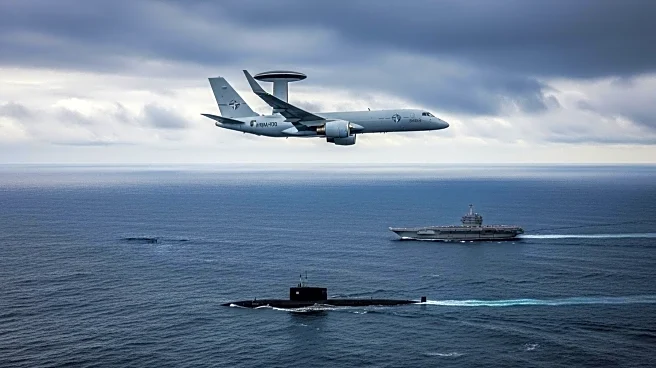 NATO Aircraft Track Russian Submarine Near U.S. Carrier in North Sea