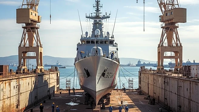 Chinese Coast Guard Vessel Under Repair After Collision in South China Sea