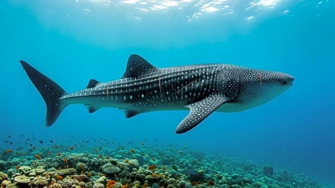 Whale Sharks at Tourist Destination Show Human-Made Scars