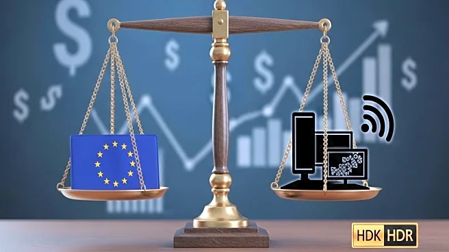 Macron Advocates EU Retaliation Against US Big Tech Following Trump Tariff Threat