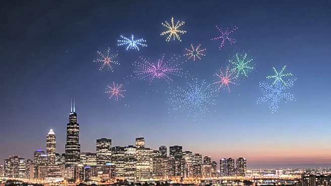 Oasis Drones Illuminate Chicago Sky Ahead of Sold-Out Soldier Field Concert
