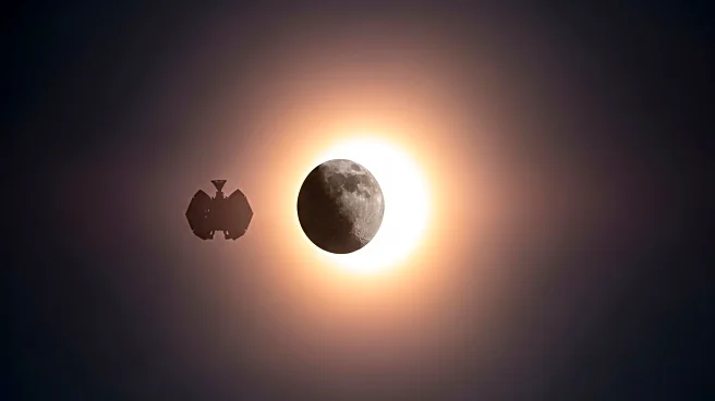 NOAA Satellite Captures Moon Crossing Sun in Accidental Image