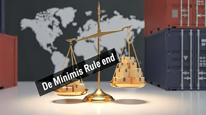 End of 'De Minimis' Rule to Affect U.S. Consumers and Global Shipping