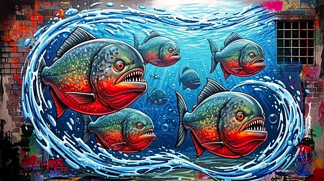 London Museum Acquires Banksy's Piranhas for Upcoming Exhibit