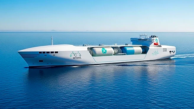 Tsuneishi Shipyard Launches Methanol Dual-Fuel Containership for Sustainable Shipping