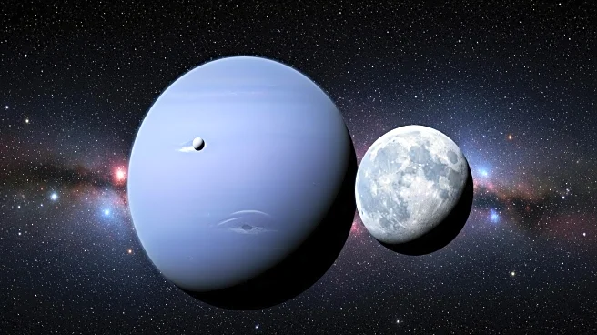 Voyager 2 Captures Final Image of Neptune and Triton Before Shutting Down