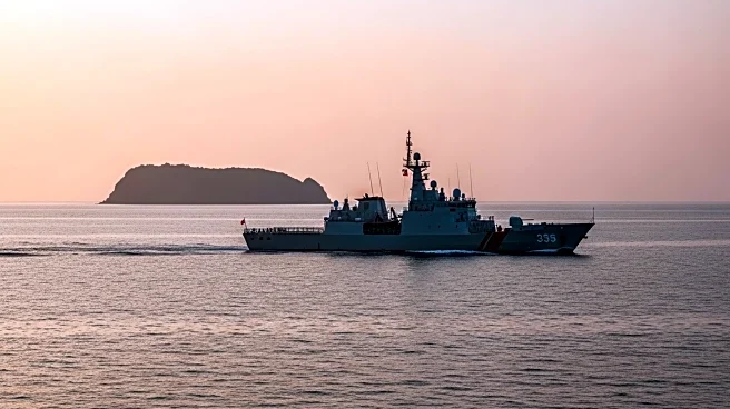 China's Coast Guard and Military Conduct Patrols in Disputed South China Sea Atoll