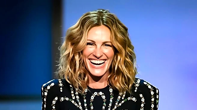 Julia Roberts Showcases Dario Vitale's Debut Versace Collection at Venice Film Festival
