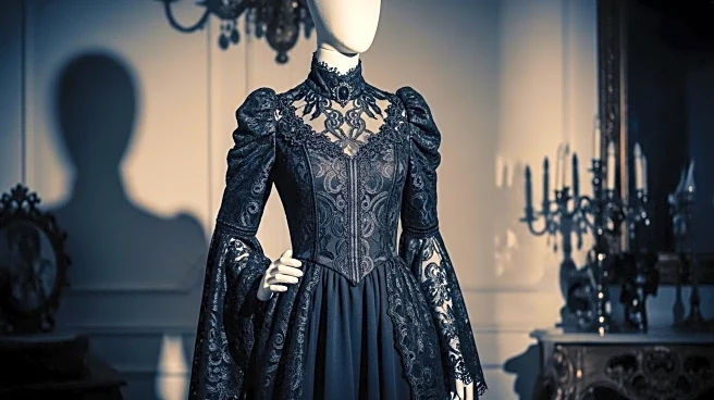 Jenna Ortega Showcases Gothic-Inspired Dress at Netflix Event
