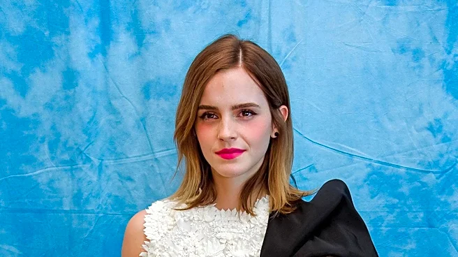Emma Watson Embraces Tomato Red Fashion Trend in Saint-Tropez
