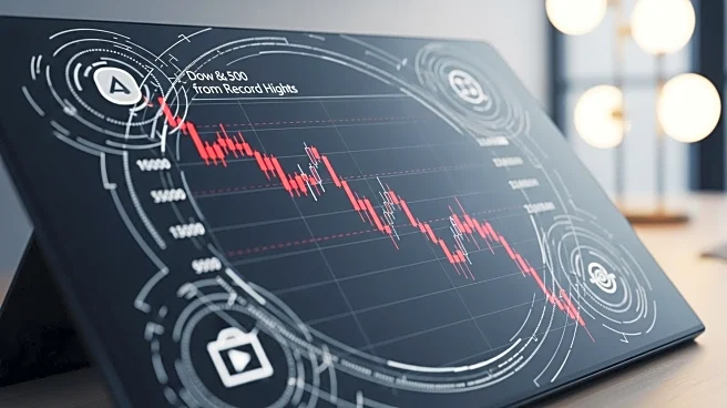 Tech Stocks Lead Market Decline as Dow and S 500 Retreat from Record Highs
