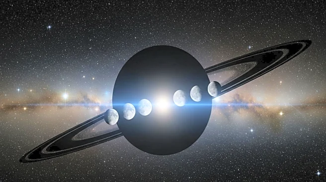 Saturn's Moons Align for Spectacular Viewing Opportunity