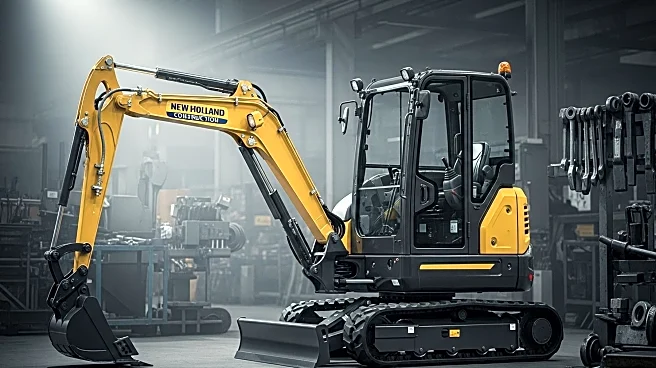 New Holland Construction's Vertical Integration Strategy Aims to Boost Mini Excavator Market Position