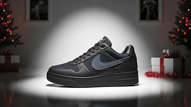 Nike Introduces All-Black Air Force 1 Low with Denim Upper for Holiday Season